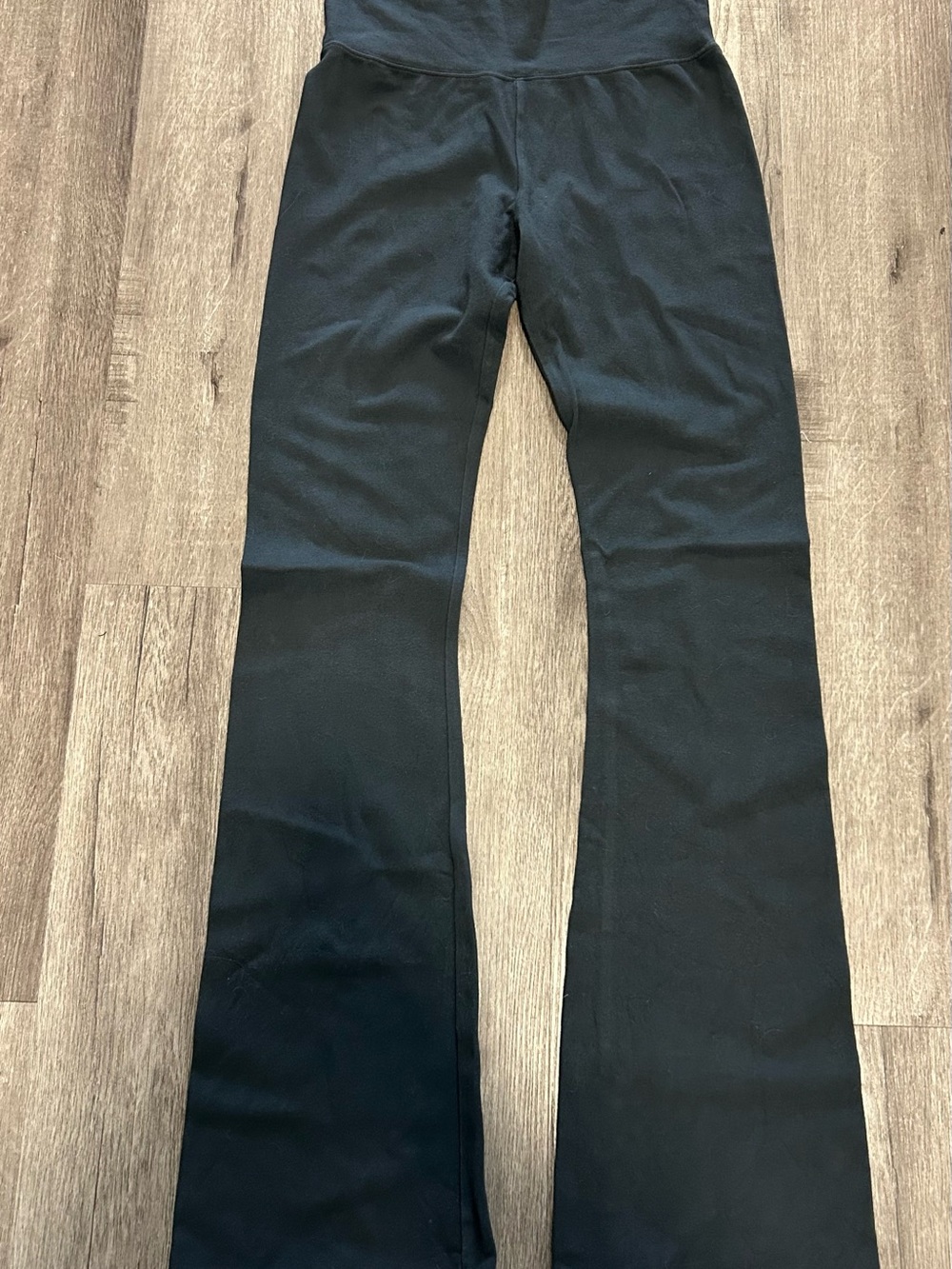 Brandy Melville Black Flared Leggings